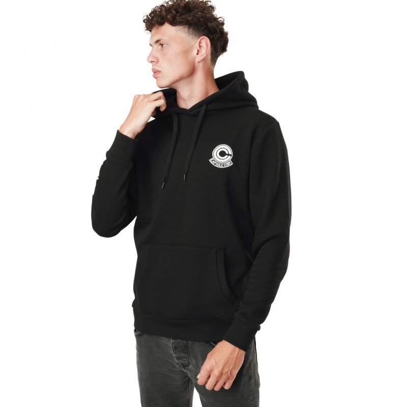 Capslab Sweat DRAGON BALL Noir - Bulma