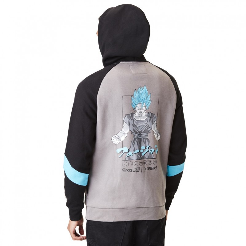 Capslab Sweat DRAGON BALL SUPER Gris - Vegetto