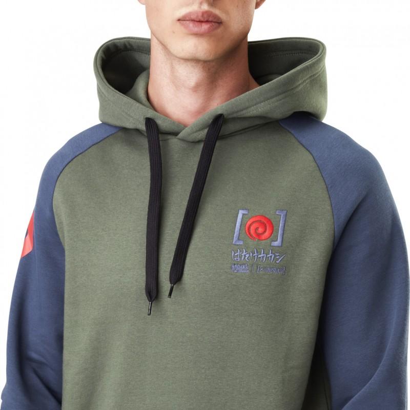 Capslab Sweat NARUTO SHIPPUDEN Vert - Kakashi