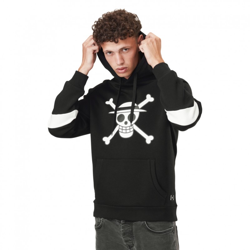 Capslab Sweat ONE PIECE Noir - Jolly Roger