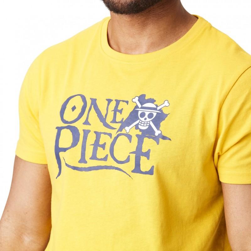 Capslab T-shirt One Piece Homme Jaune Capslab