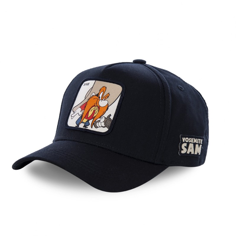 capslab Casquette Looney Tunes Sam le Pirate Noir Capslab