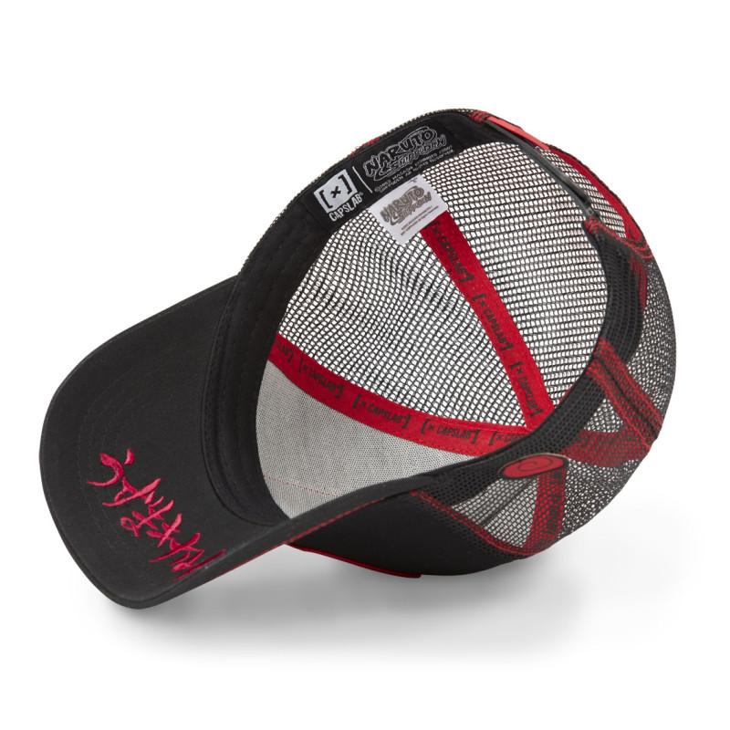 Capslab Casquette Trucker Junior Naruto Shippuden Snapback Noire - Capslab