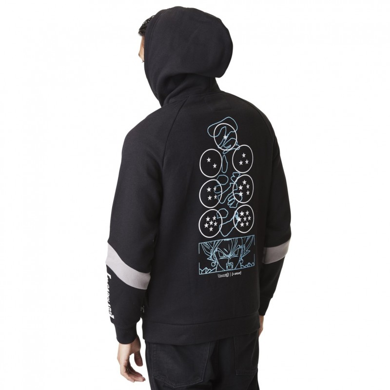 Capslab Sweat Dragon Ball Super Vegetto Homme Noir Capslab