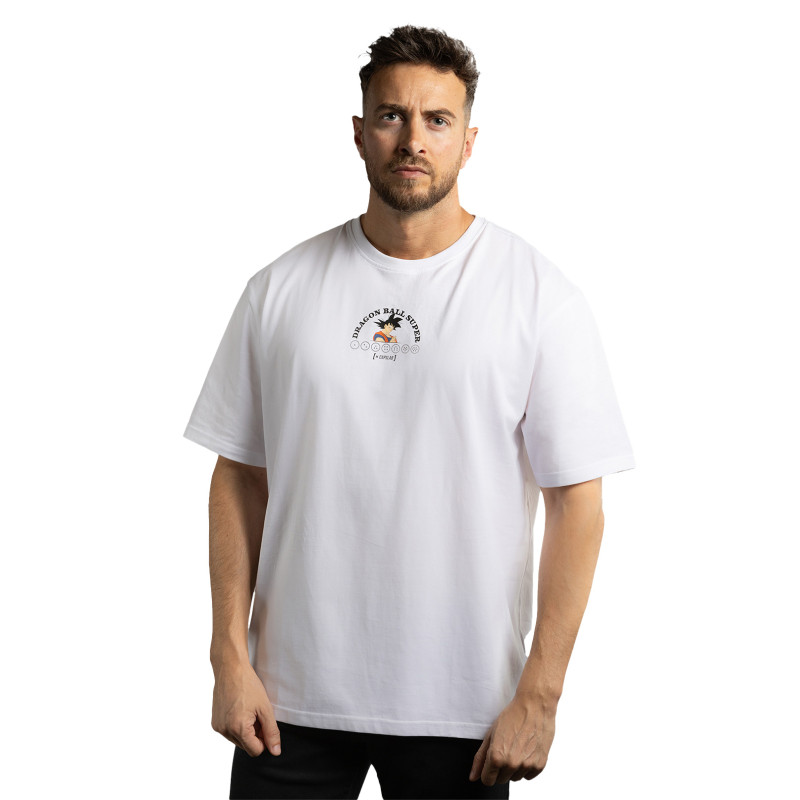 capslab T-shirt DRAGON BALL SUPER Blanc Manches courtes - Goku capslab T-shirt DRAGON BALL SUPER Blanc Manches courtes - Goku