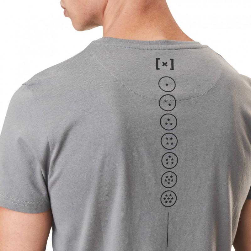 Capslab T-shirt DRAGON BALL SUPER Gris Manches Courtes - Vegetto