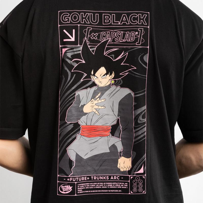 Capslab T-shirt DRAGON BALL SUPER Noir Manches Courtes - Black Goku