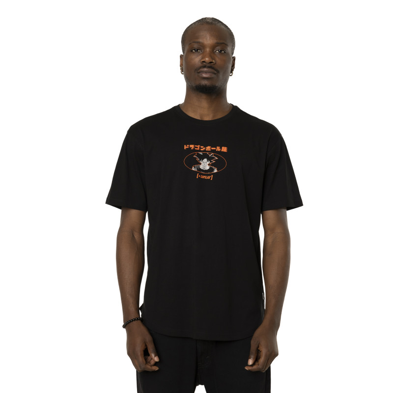 capslab T-shirt DRAGON BALL SUPER Noir Manches courtes - Goku