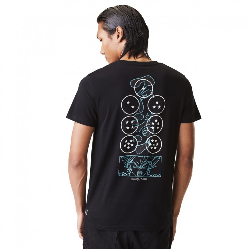 Capslab T-shirt Dragon Ball Super Vegetto Homme Noir Capslab