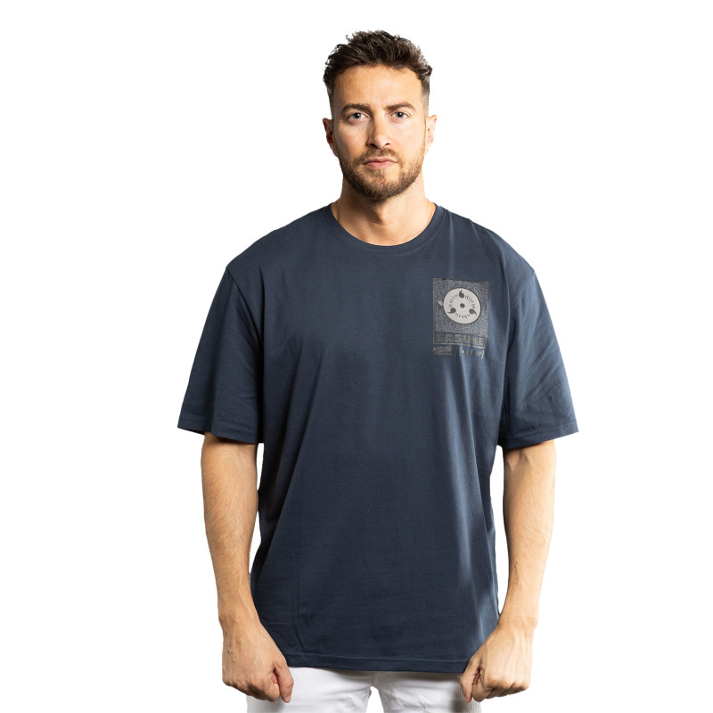 capslab T-shirt NARUTO SHIPPUDEN Bleu Manches courtes - Sasuke