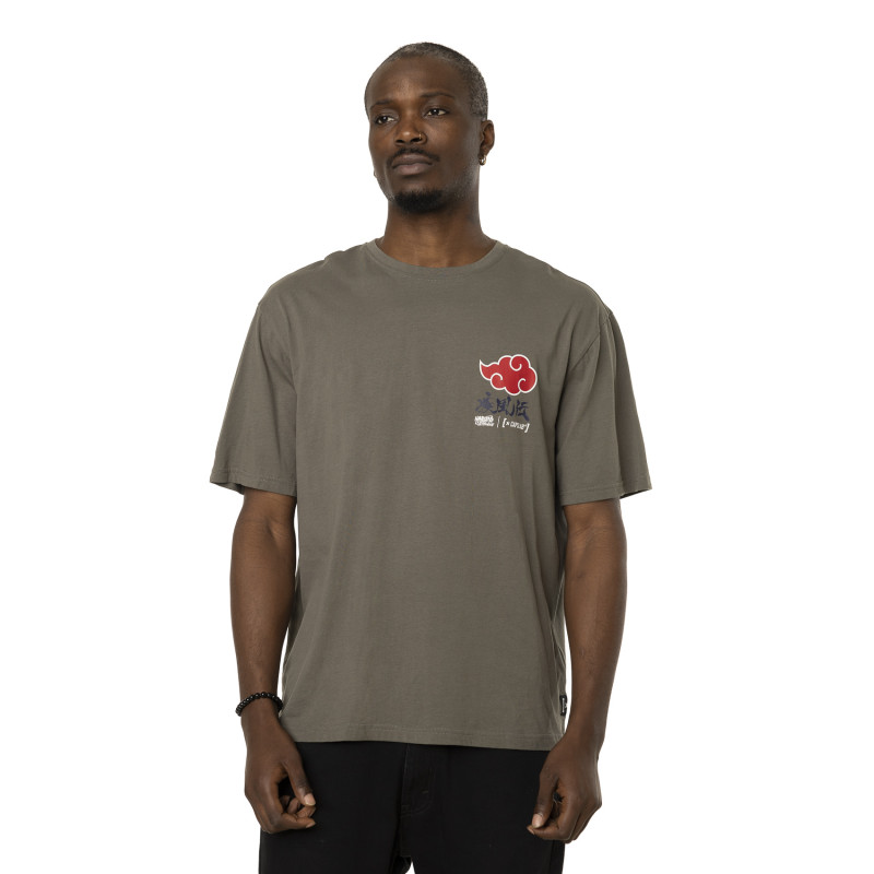capslab T-shirt NARUTO SHIPPUDEN Vert Manches courtes - Akatsuki capslab T-shirt NARUTO SHIPPUDEN Vert Manches courtes - Akatsuki