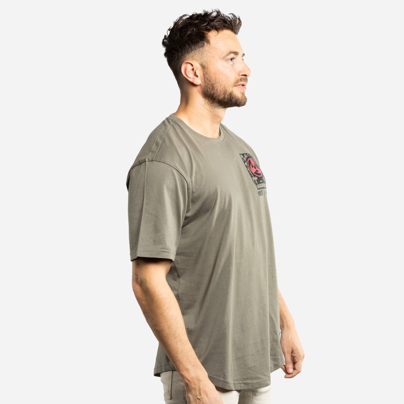 Capslab T-shirt NARUTO SHIPPUDEN Vert Manches Courtes - Kakashi