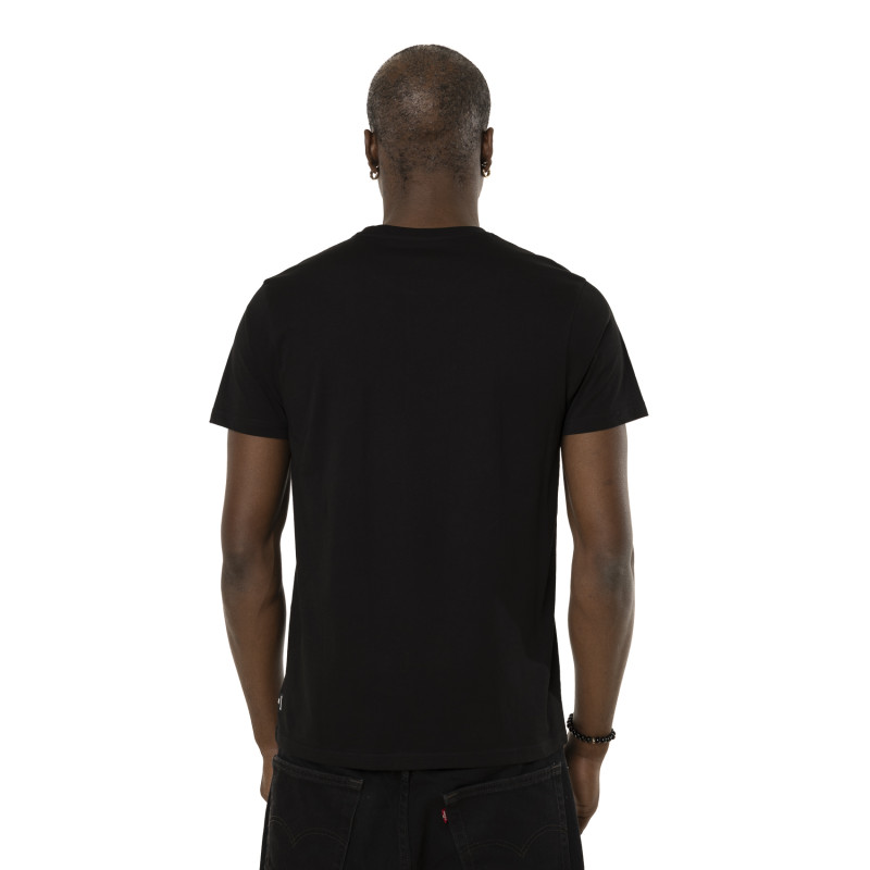 Capslab T-shirt ONE PIECE Noir Manches Courtes - Luffy