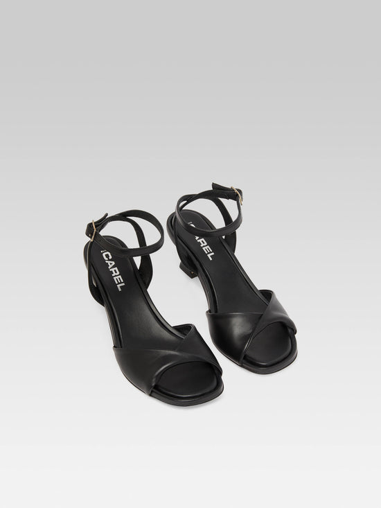 Carel Arielle - Sandales Cuir Noir