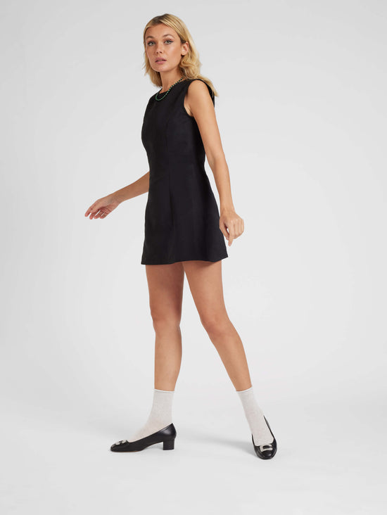 Carel Camelia - Escarpins Cuir Noir Bijou C