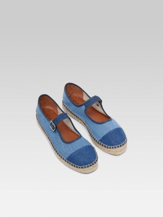 Carel Colza - Espadrilles Babies Toile Bi-jean