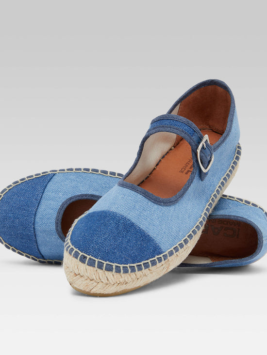 Carel Colza - Espadrilles Babies Toile Bi-jean