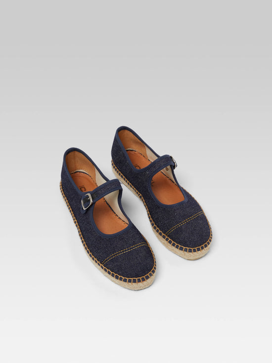 Carel Colza - Espadrilles Babies Toile Jean Brut