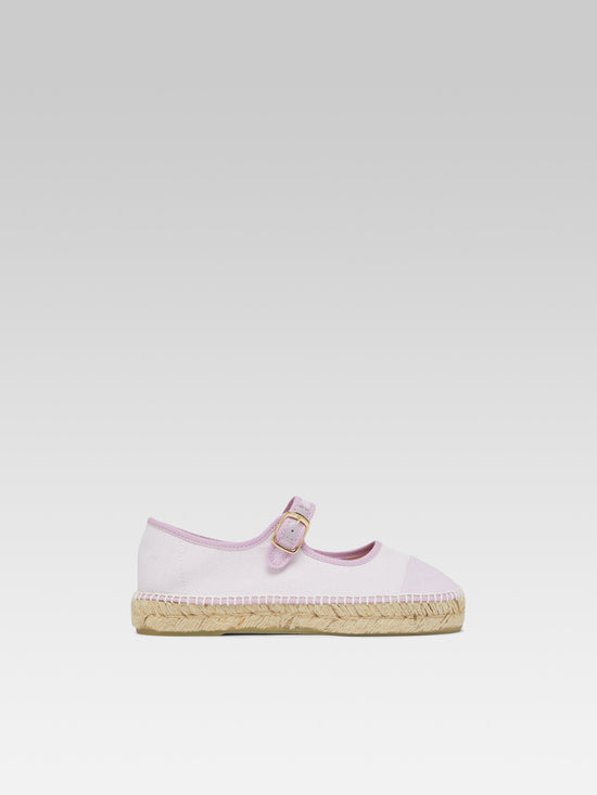 carel Colza - Espadrilles babies toile lilas