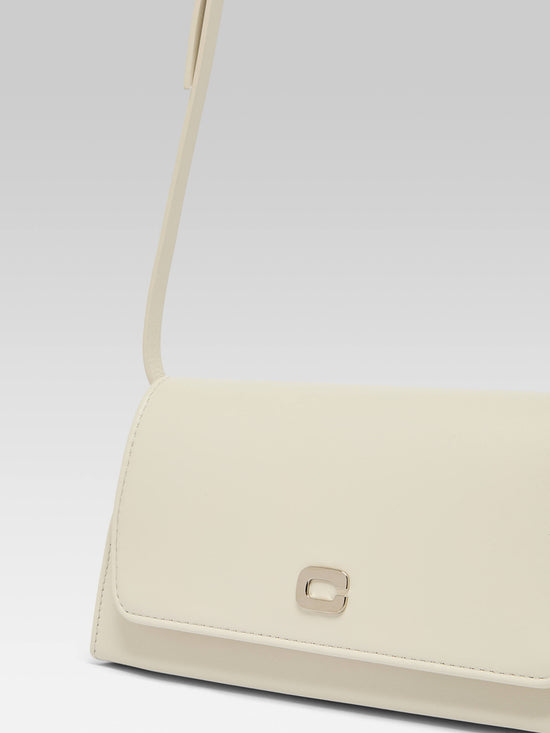 Carel Elysee - Sac épaule Cuir Ivoire