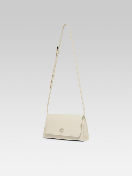 Carel Elysee - Sac épaule Cuir Ivoire