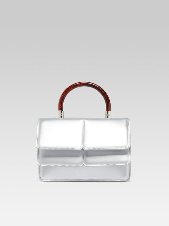 Carel Georges - Sac à Main Appleskin Argent