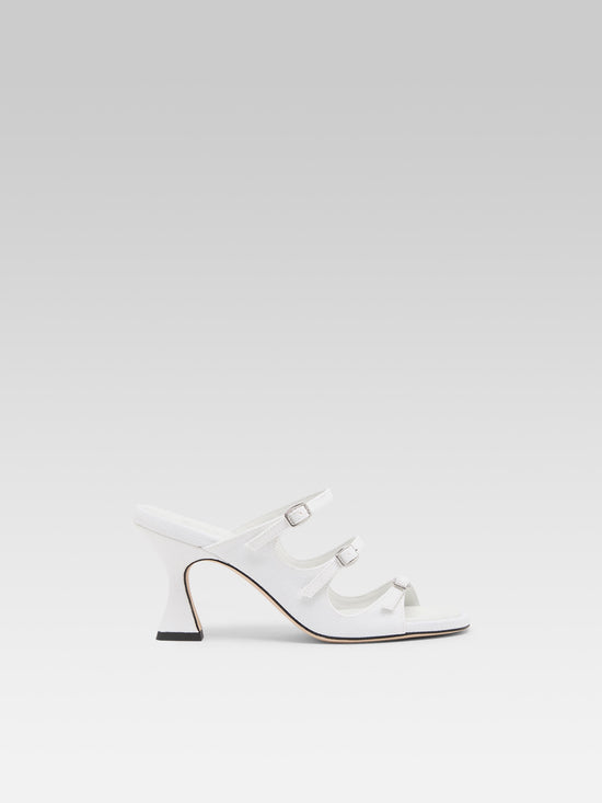 carel Kitty - Mules tissu blanc