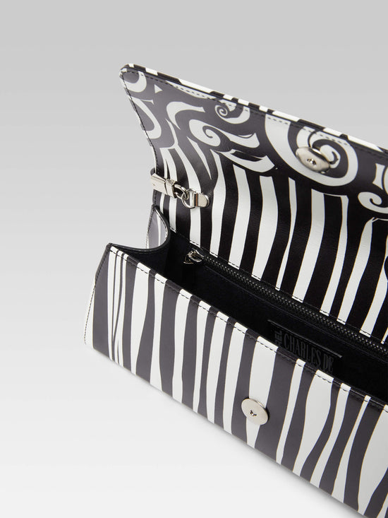 Carel Madeleine - Sac Cuir Imprimé Multicolore