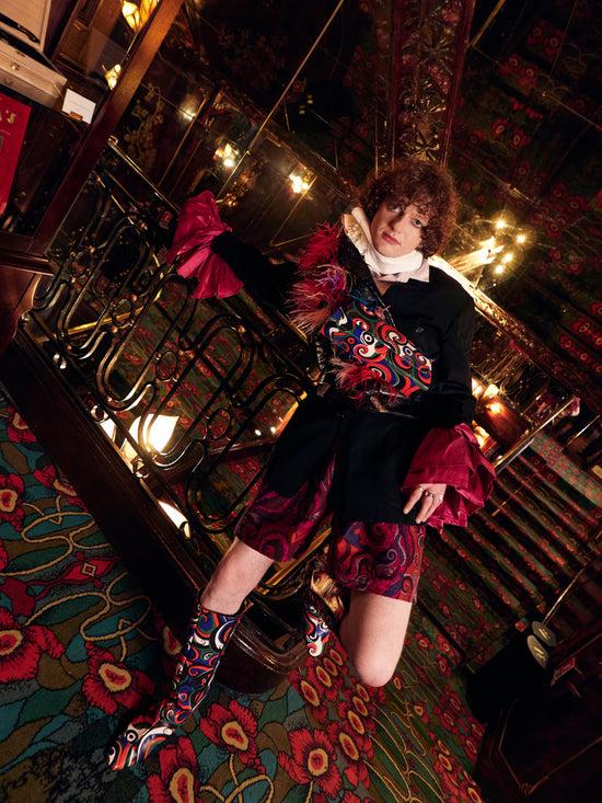 Carel Malaga - Bottes Cuir Imprimé Multicolore