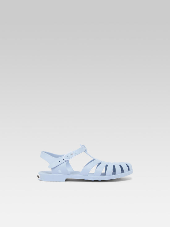 carel Meduse - Sandales plastique bleu horizon