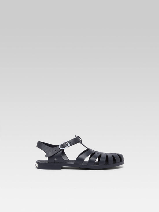 carel Meduse - Sandales plastique bleu marine