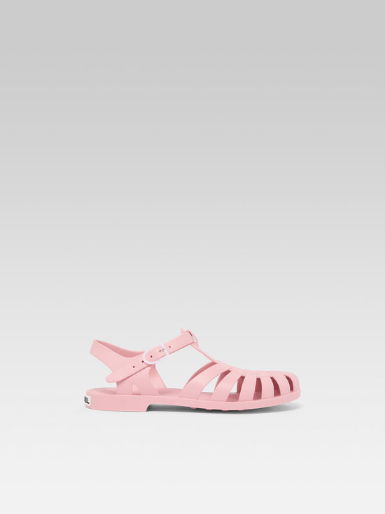 carel Meduse - Sandales plastique rose candy