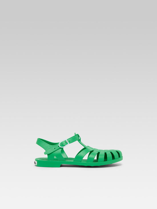 carel Meduse - Sandales plastique vert gazon