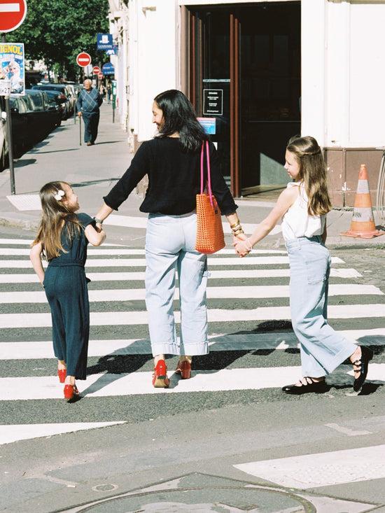 Carel Petite Kina Babies Cuir Verni Rouge