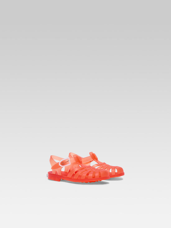 Carel Petite Meduse - Sandales Plastique Mandarine