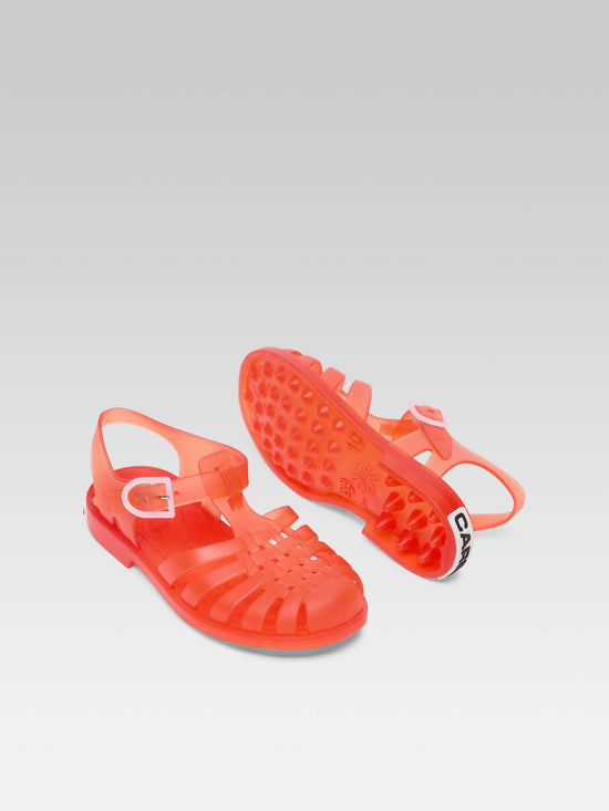 Carel Petite Meduse - Sandales Plastique Mandarine