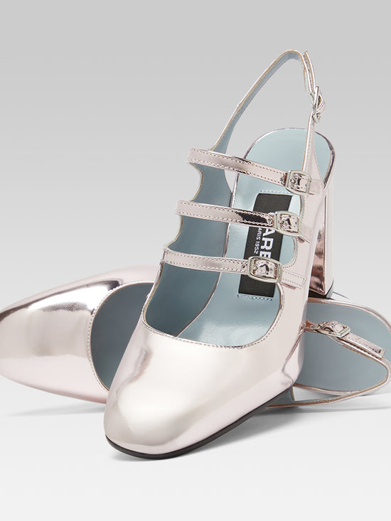 Carel Promise - Babies Slingback Cuir Reflex Rose