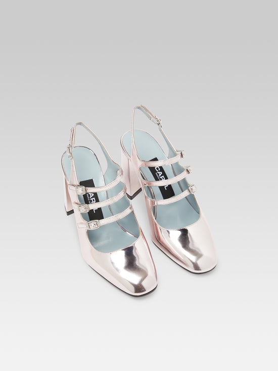 Carel Promise - Babies Slingback Cuir Reflex Rose