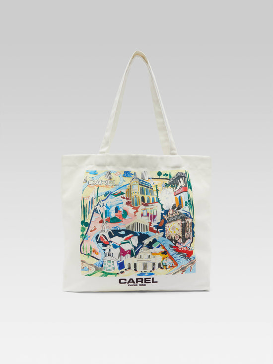 carel Tote bag - Sac en coton Antoine Carbonne x Carel
