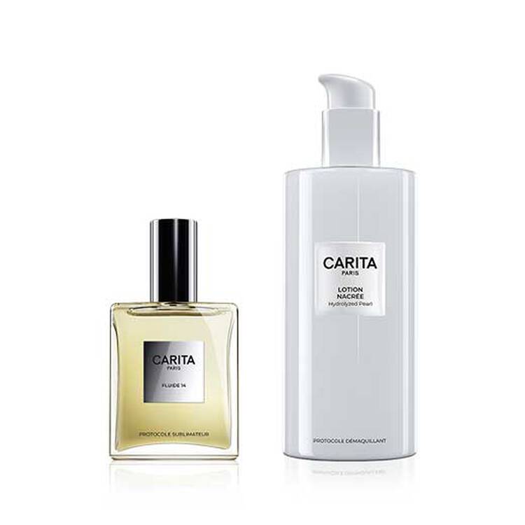 carita Les Classiques Duo: Fluide 14 & Lotion Nacrée