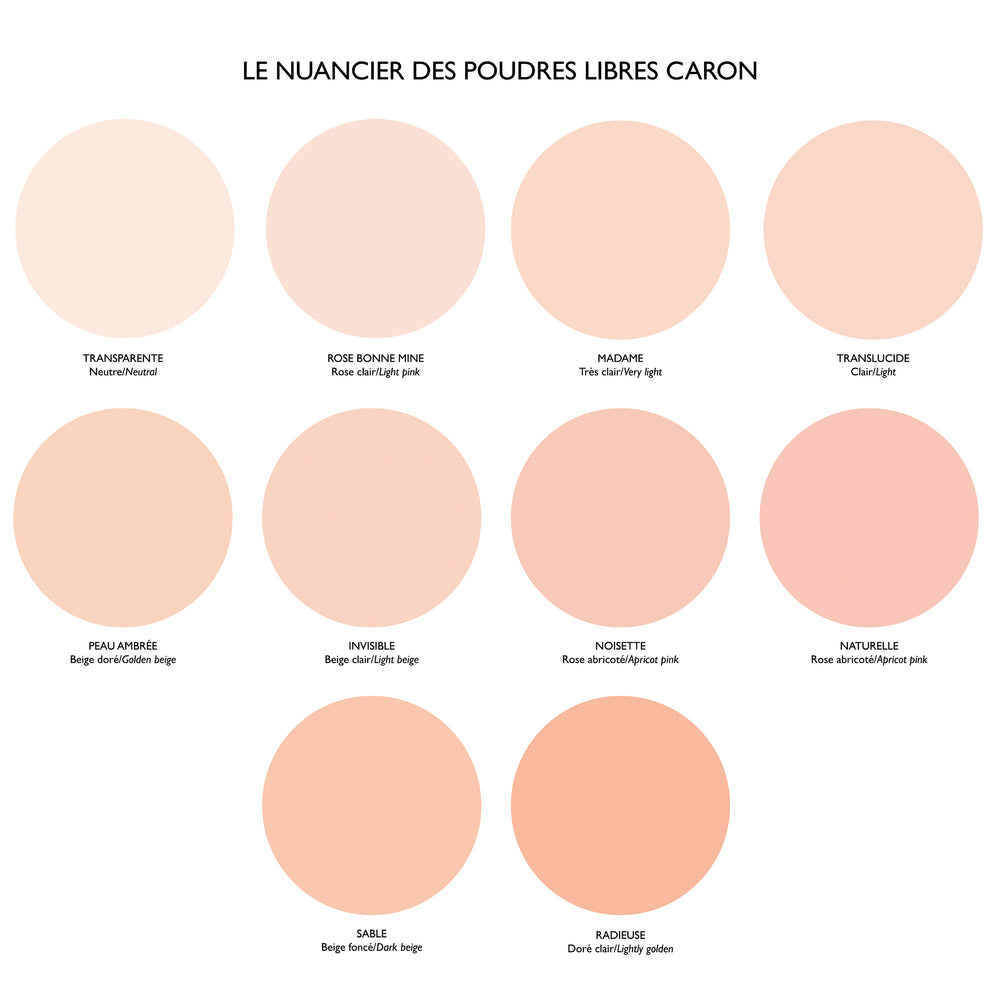 Caron Poudre Libre Peau Ambrée
