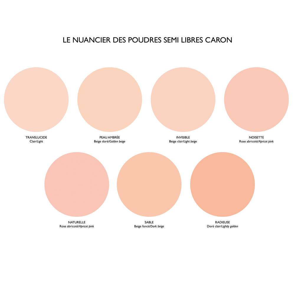 Caron Poudre Semi-Libre Peau Ambrée