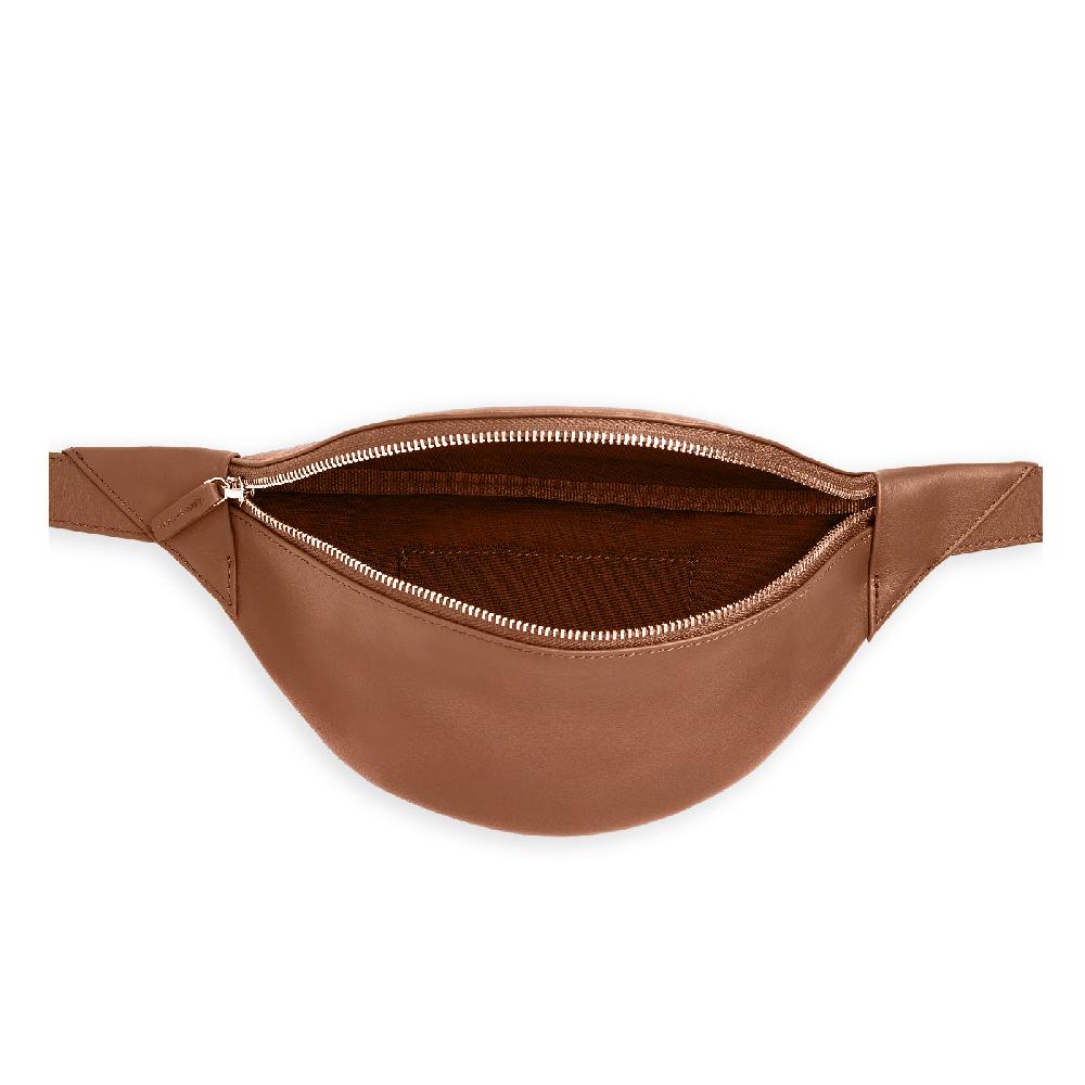 carré royal Sac-ceinture en cuir Gold