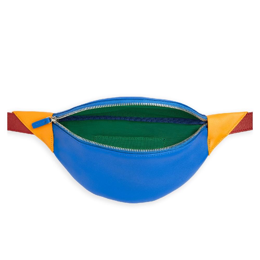 carré royal Sac-ceinture en cuir Multicouleurs