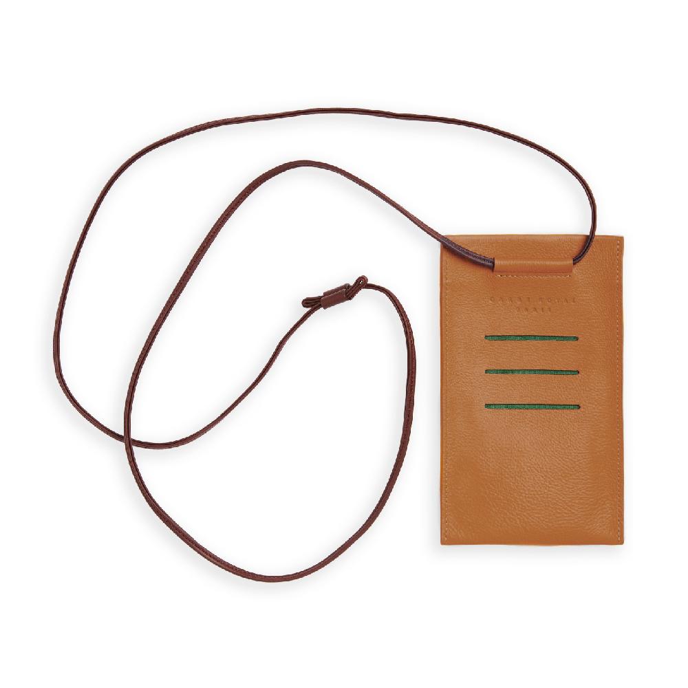 carré royal Gold Necklace Phone Pouch by Carré Royal