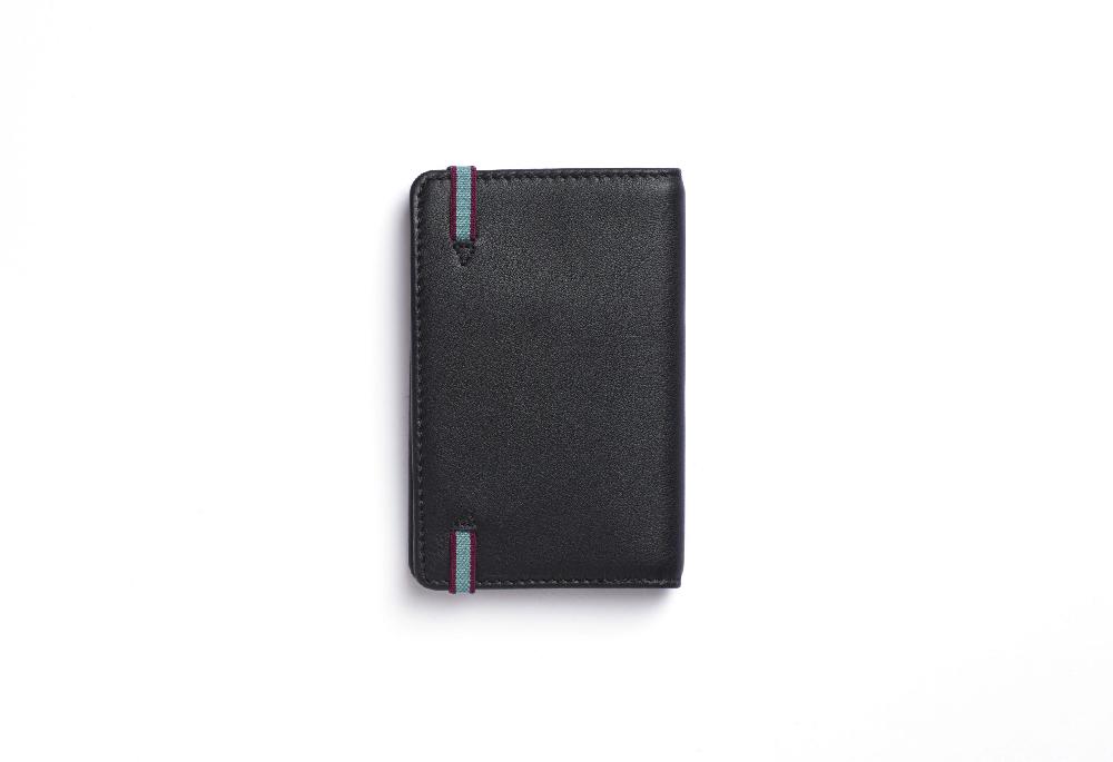 Carré Royal Porte-cartes Noir Avec élastique De Carré Royal