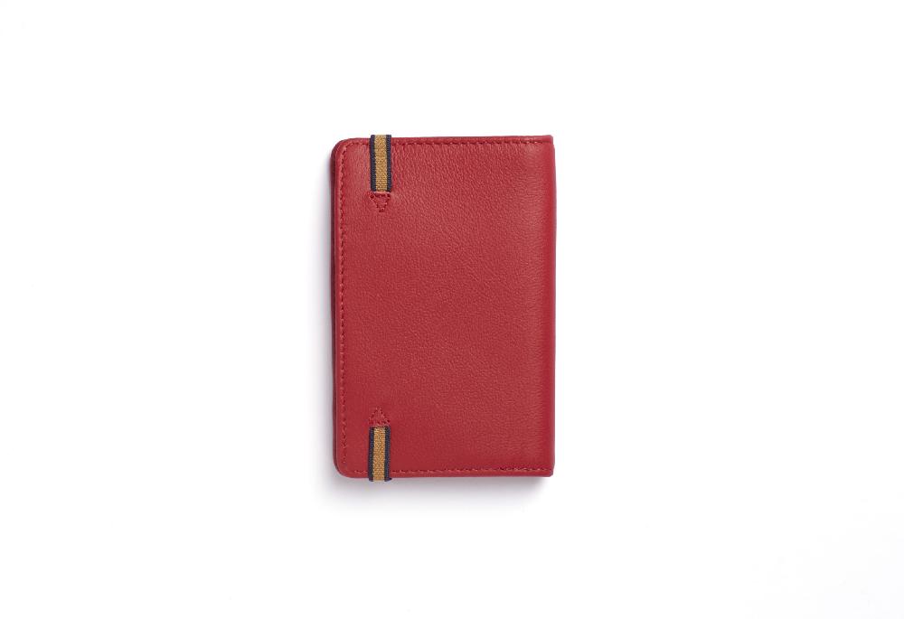 Carré Royal Porte-cartes Rouge Avec élastique De Carré Royal