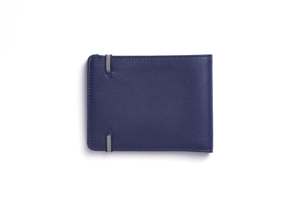 Carré Royal Portefeuille Marine Avec élastique De Carré Royal
