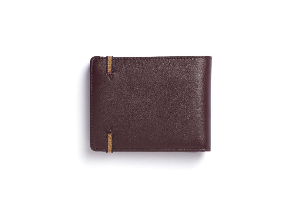 Carré Royal Portefeuille-portemonnaie Bordeaux Avec élastique De Carré Royal