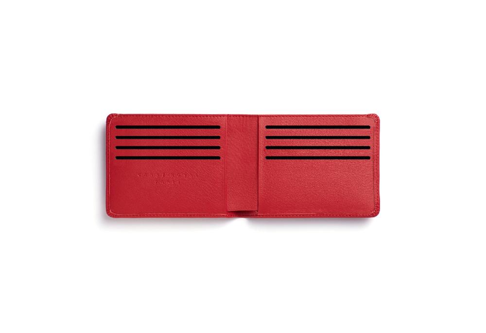 carré royal Portefeuille Rouge avec élastique de Carré Royal 11.5x8.5